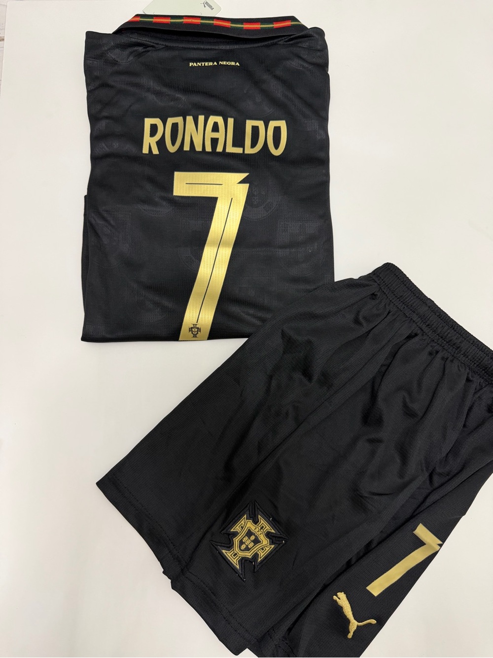 Kid’s Portugal 2026 World Cup Ronaldo #7 Jersey Kit